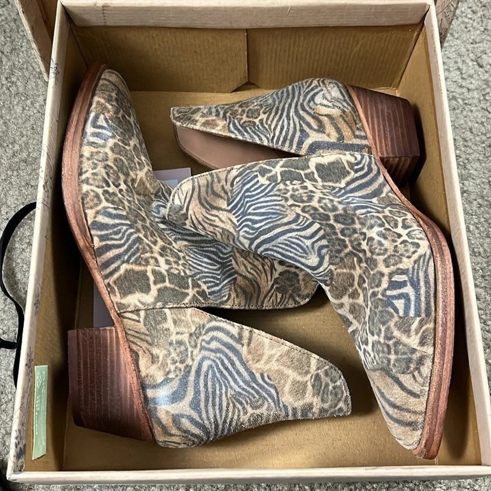 Free People Animal Charm Double V Boot